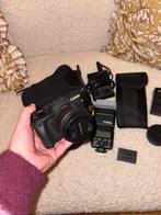 Canon eos m3 systeemcamera + 15-45mm lens en flitser, Ophalen of Verzenden, Zo goed als nieuw, Canon, Geen optische zoom