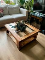 Koloniale salontafel massief hout, Huis en Inrichting, Tafels | Salontafels, Ophalen, Gebruikt, 100 tot 150 cm, 50 tot 100 cm