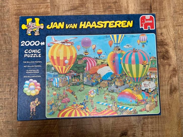 JAN VAN HAASTEREN PUZZELS 2000 stukjes, Hobby en Vrije tijd, Denksport en Puzzels, Gebruikt, Ophalen of Verzenden