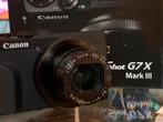 Canon G7X mark iii, Audio, Tv en Foto, Fotocamera's Digitaal, Ophalen, Canon, Zo goed als nieuw, 4 t/m 7 keer