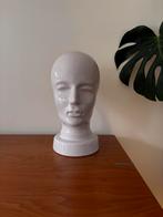 West Germany wit keramieken vintage hoofd kop beeld, Ophalen of Verzenden