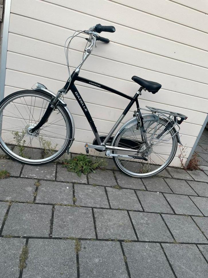 Gazelle chamonix herenfiets, Fietsen en Brommers, Fietsen | Heren | Herenfietsen, Zo goed als nieuw, Gazelle, Versnellingen, Ophalen of Verzenden