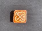 Originele middeleeuwse tegel ca. 1350–1400 | encaustic tile, Verzenden