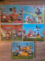 Vintage De Fabeltjeskrant puzzels (ca 1968) – 5 stuks, Ophalen of Verzenden, Meer dan 50 stukjes