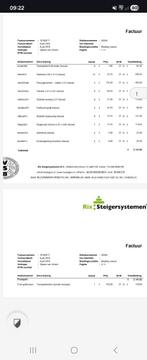 Steiger z.g.a.n.  (tot 12m hoog - 10m breed), Doe-het-zelf en Verbouw, Steigers, Ophalen, Zo goed als nieuw, Gevelsteiger, 5 meter of hoger