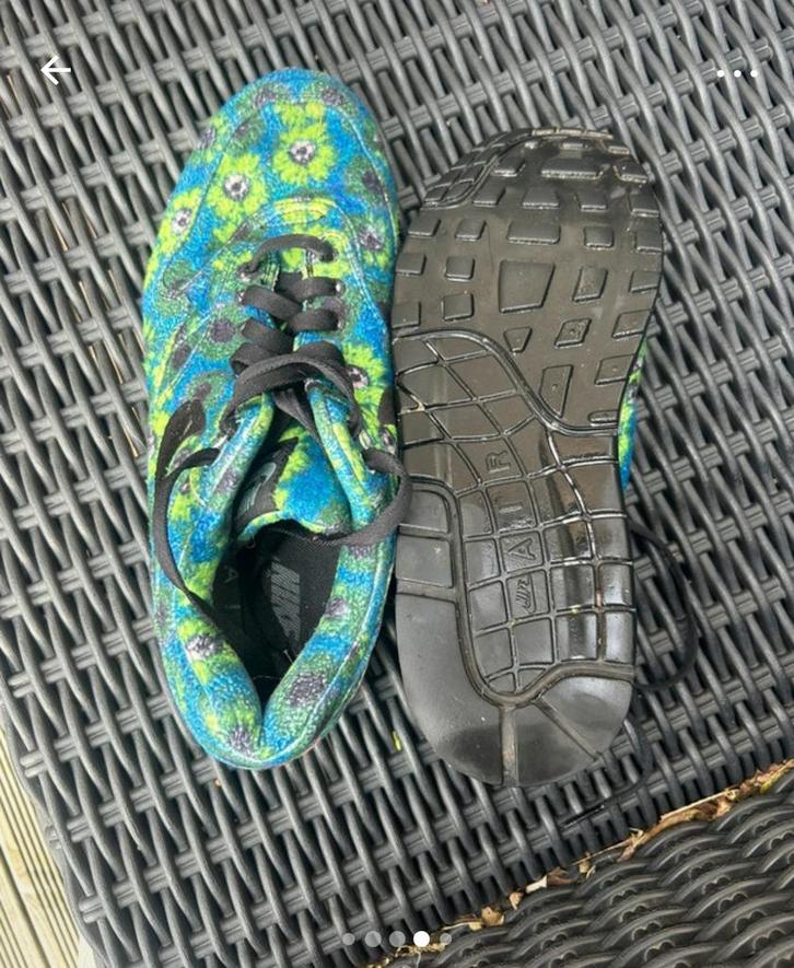 Nike Air Max 1 Premium Floral Mowabb maat 42, Kleding | Dames, Schoenen, Gedragen, Sneakers of Gympen, Groen, Ophalen of Verzenden