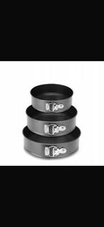 Partijhandel 10 x taartbak set 3 delig of 6 delig partij, Huis en Inrichting, Keuken | Potten en Pannen, Ophalen of Verzenden