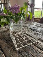 Servet houder wit brocante, Huis en Inrichting, Woonaccessoires | Schalen en Manden, Ophalen of Verzenden, Zo goed als nieuw, Rond
