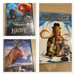COMBIDEAL 3x DVD's Brave Ice Age1 Dinosaur, Tekenfilm, Ophalen of Verzenden, Zo goed als nieuw, Alle leeftijden