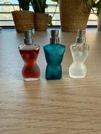 Jean Paul Gaultier miniatuurflesjes, Ophalen of Verzenden, Gebruikt, Parfumfles