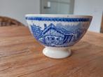kleine spoelkom wit/blauw Alpes B.F., Antiek en Kunst, Ophalen of Verzenden