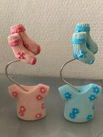 uitdeel bedankjes baby fotoknijpers roze of blauw per stuk, Ophalen of Verzenden, Nieuw