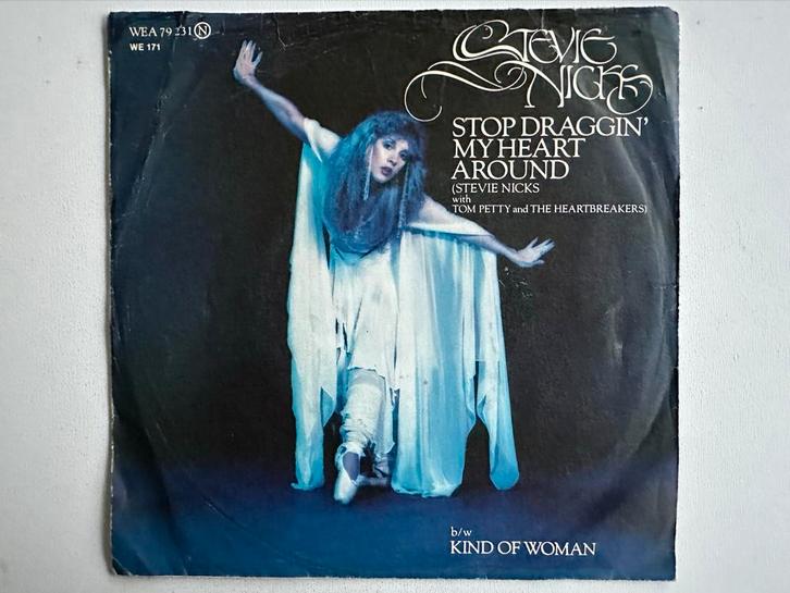 Stevie Nicks & Tom Petty - Stop Draggin' My Heart Around, Cd's en Dvd's, Vinyl Singles, Gebruikt, Single, Pop, 7 inch, Ophalen of Verzenden