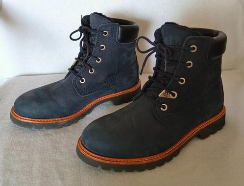 Panama Jack maat 37 veterboots Ginette Igloo B2 blauw nubuck, Kleding | Dames, Schoenen, Zo goed als nieuw, Overige typen, Blauw