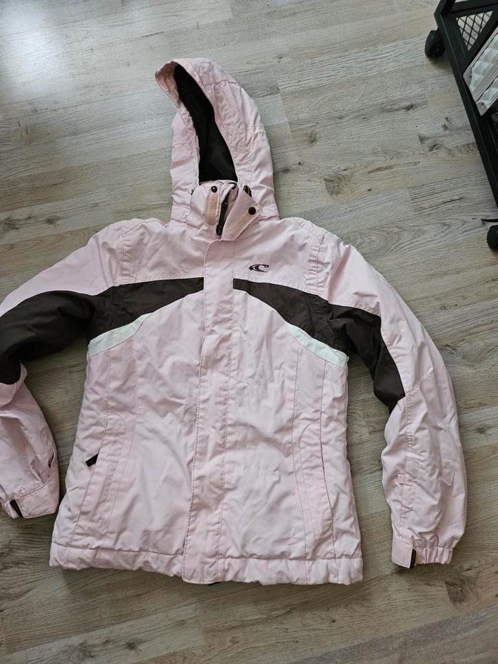 Prachtige Roze O'Neill skijas - Maat M, Kleding | Dames, Wintersportkleding, Gedragen, Jack, Maat 38/40 (M), Ophalen of Verzenden
