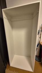 IKEA Platsa Basiselement, wit, 80x55x180 cm met kledingroede, Ophalen, Gebruikt, 50 tot 100 cm, 150 tot 200 cm