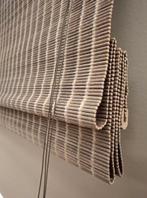 Bamboe raambekleding 1500x1800 - Opruimingsprijs, Ophalen, Bruin, 150 tot 200 cm, Nieuw