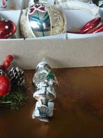 antieke kerstbal - kerstman op knijper met groene boom, Ophalen of Verzenden, Zo goed als nieuw