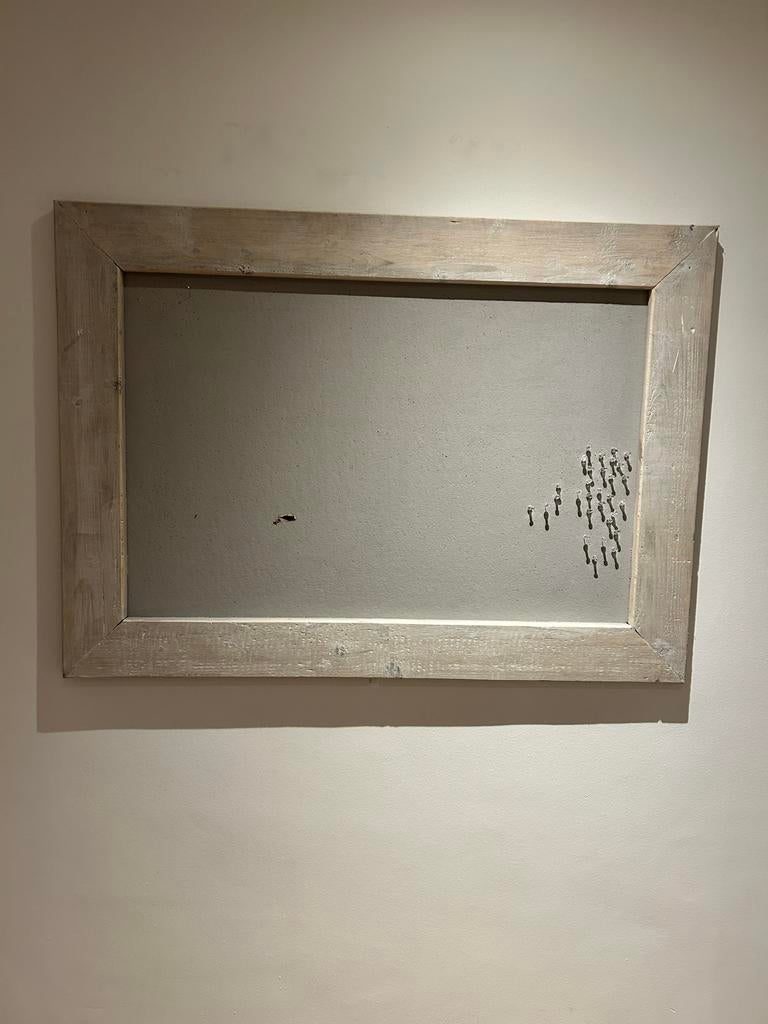 Steigerhouten prikbord 120x90cm, Huis en Inrichting, Woonaccessoires | Lijsten, Nieuw, 75 cm of meer, 100 tot 125 cm, Hout, Ophalen of Verzenden