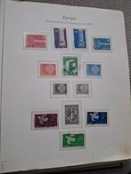 Europa album gestempeld en postfris, Ophalen, Buitenland