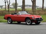 MG B 1.8 LHD Totall restoration (bj 1975), Auto's, Oldtimers, 63 pk, Zwart, Cabriolet, Origineel Nederlands