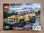 Boekje van LEGO Technic Landrover Defender, Kinderen en Baby's, Speelgoed | Duplo en Lego, Ophalen of Verzenden, Gebruikt
