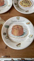 Gien DESSERTS GOURMANDS, Ophalen of Verzenden, Porselein, Overige stijlen, Bord(en)
