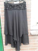 LUXE 100% zijde rok van NOUGAT LONDON, M38 Design, Maat 38/40 (M), Verzenden, Zwart, Zo goed als nieuw