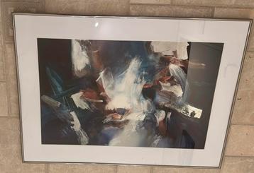 Abstract schilderij – Jack Roberts – kunstdruk met lijst beschikbaar voor biedingen