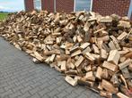 Gekloofd eiken openhaardhout haardhout kachelhout brandhout, Tuin en Terras, Haardhout, 6 m³ of meer, Ophalen, Blokken