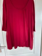 Mooie Rode Shirt - Miss Etam Maat 54, Maat 46/48 (XL) of groter, Ophalen of Verzenden, Miss Etam, Gedragen
