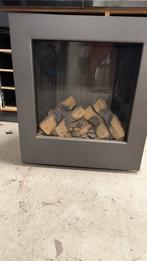 DRU Inbouw Gashaard met Houtblokken, Huis en Inrichting, Haarden, Ophalen, Gebruikt, Inbouwhaard, Gashaard
