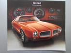 1973 PONTIAC FIREBIRD grote folder, Engels, Overige merken, Ophalen of Verzenden, Zo goed als nieuw