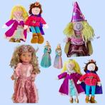 Prachtige poppen, prinses en prins, popje elfje op stoel, ea, Ophalen of Verzenden, Zo goed als nieuw, Overige typen