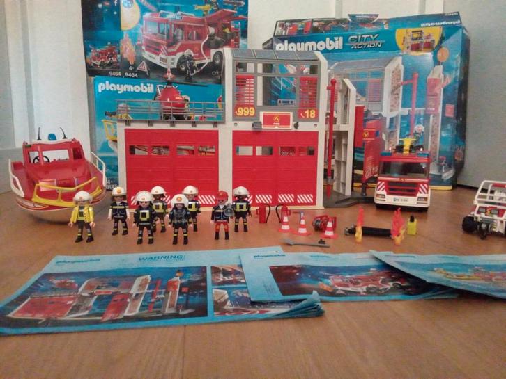 Playmobil Brandweer Sets - Niet Compleet, Kinderen en Baby's, Speelgoed | Playmobil, Gebruikt, Los playmobil, Ophalen of Verzenden