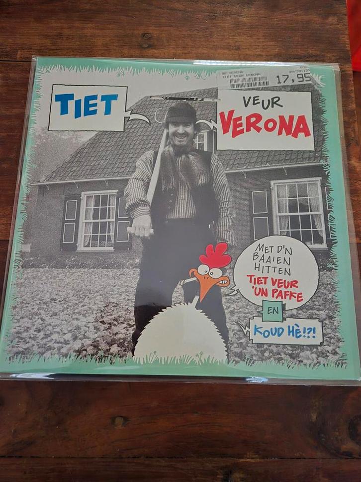 LP Verona - Tiet Veur verona, Cd's en Dvd's, Vinyl | Nederlandstalig, Gebruikt, Levenslied of Smartlap, 12 inch, Ophalen of Verzenden