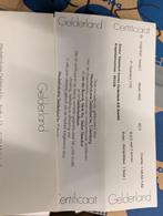 Bank Gelderland 2,5 zits, Ophalen, Gebruikt, 75 tot 100 cm, Rechte bank