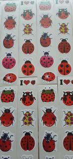 Nr. 150 :  Lieveheersbeestjes stickers, 80 stuks., Verzenden, Nieuw, Meerdere stickers