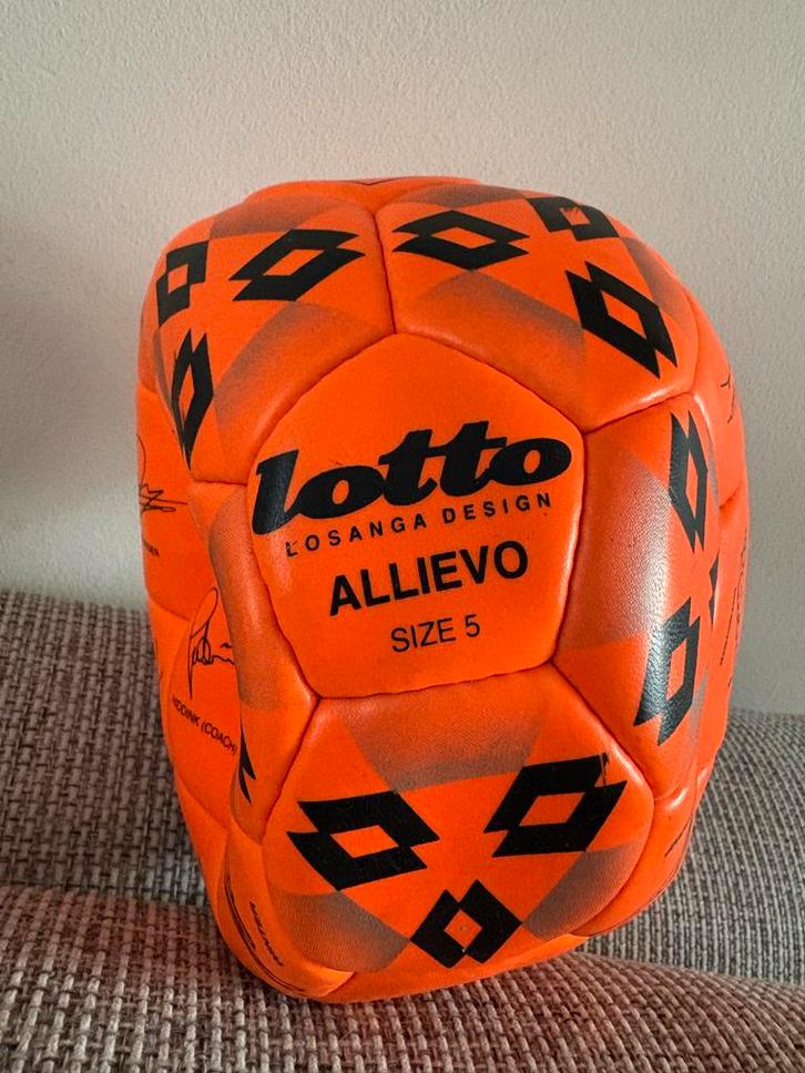 Gesigneerde Voetbal Nederlands Elftal EK '96, Sport en Fitness, Voetbal, Nieuw, Bal, Maat L, Ophalen of Verzenden