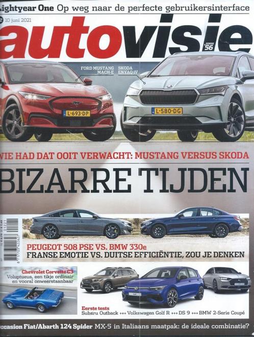 Autovisie 12 2021 : VW Golf R - Chevrolet Corvette C3 Cabrio, Boeken, Auto's | Folders en Tijdschriften, Gelezen, Algemeen, Ophalen of Verzenden
