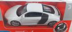 Audi R8 Welly FX 1:43 - Wit, Ophalen of Verzenden, Nieuw, Auto, Overige merken