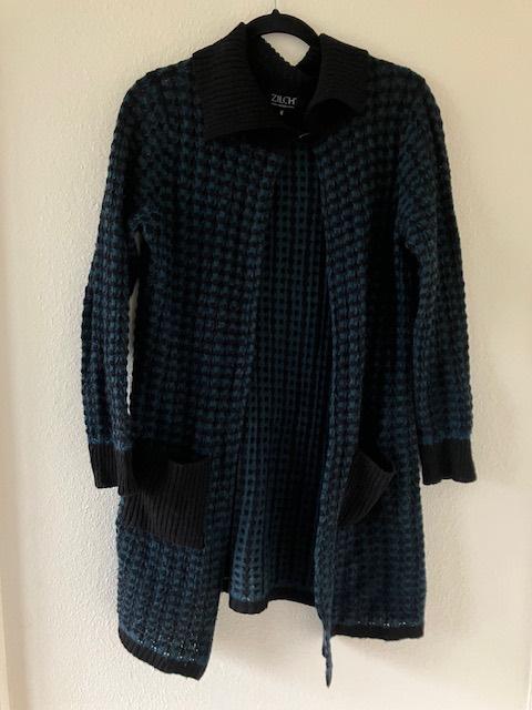 Zilch lang vest M, Maat 38/40 (M), Zwart, Ophalen of Verzenden, Gedragen