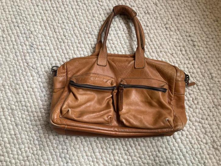 Cowboysbag - the bag, Sieraden, Tassen en Uiterlijk, Tassen | Damestassen, Gebruikt, Handtas, Bruin, Ophalen