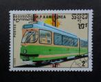 Cambodja - tram - 2R 1989, Postzegels en Munten, Postzegels | Thematische zegels, Treinen, Ophalen, Gestempeld