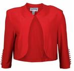 Joseph Ribkoff chique rood bolero jasje mt 38/40, Maat 38/40 (M), ., Joseph Ribkoff, Nieuw