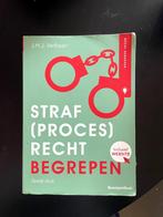 Straf(proces)recht begrepen, Boeken, Studieboeken en Cursussen, Ophalen of Verzenden, Alpha, Zo goed als nieuw, HBO