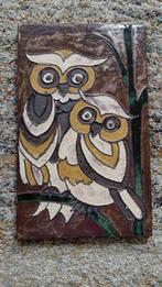 Ruscha wandbord 2 uilen, Antiek en Kunst, Antiek | Wandborden en Tegels, Ophalen of Verzenden