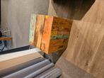 Hippe salontafel/bijzettafel kubus, Ophalen, 50 tot 100 cm, 50 tot 75 cm, Nieuw