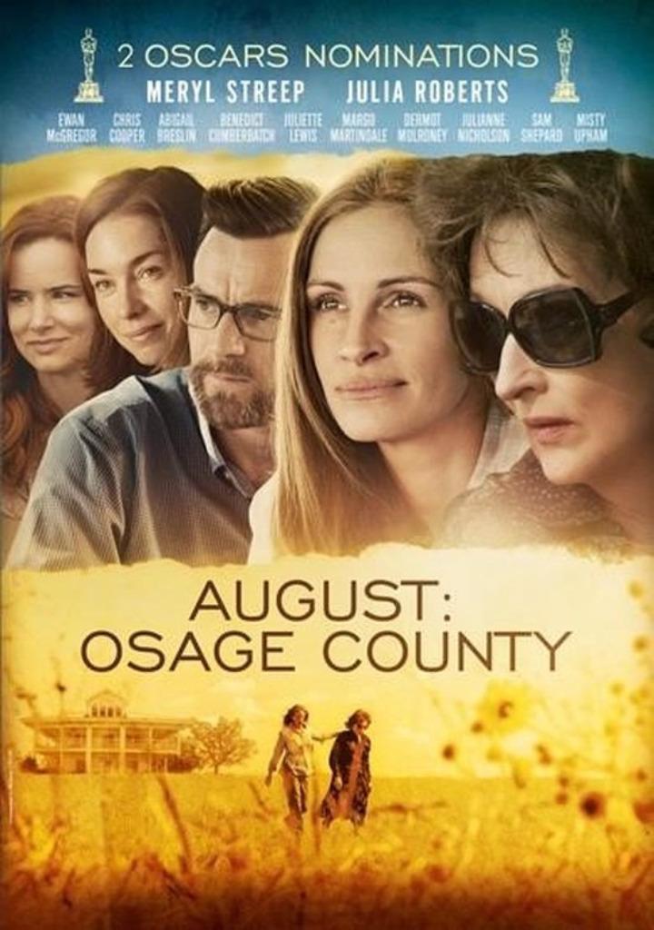 August - Osage County (2013) DVD Meryl Streep CLASSIC, Cd's en Dvd's, Dvd's | Klassiekers, Zo goed als nieuw, Drama, 1980 tot heden