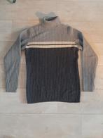 Grijze wollen coltrui met streep Greenwood mt 2 of 38, Greenwood, Ophalen of Verzenden, Zo goed als nieuw, Maat 36 (S)